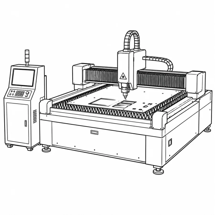 Máquinas de corte láser CNC